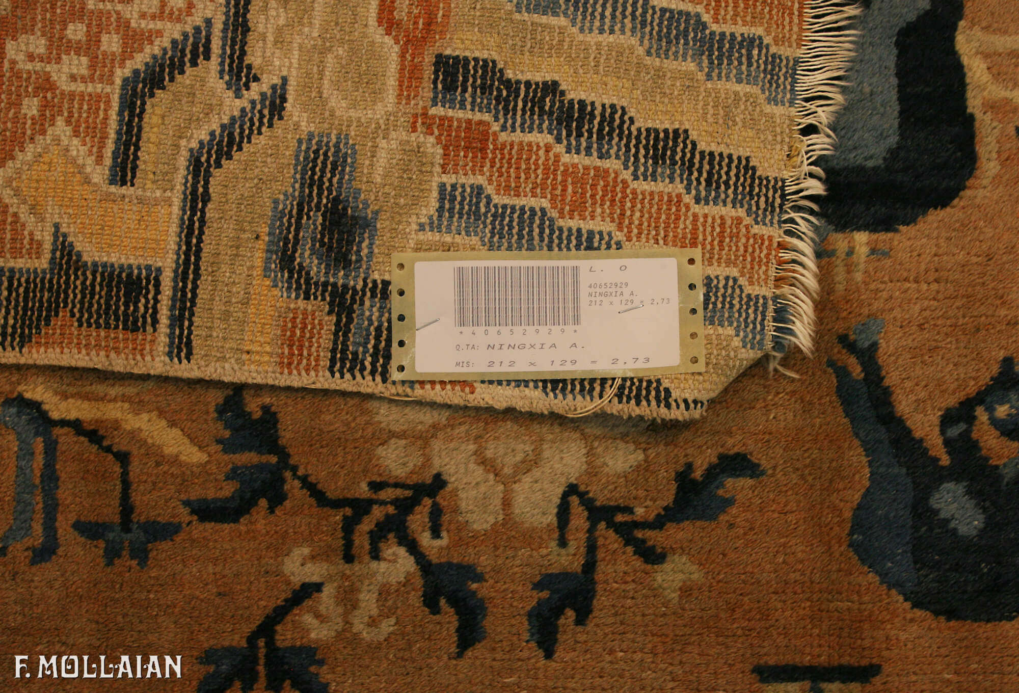 Antique Ningxia Chinese Rug n°:40652929